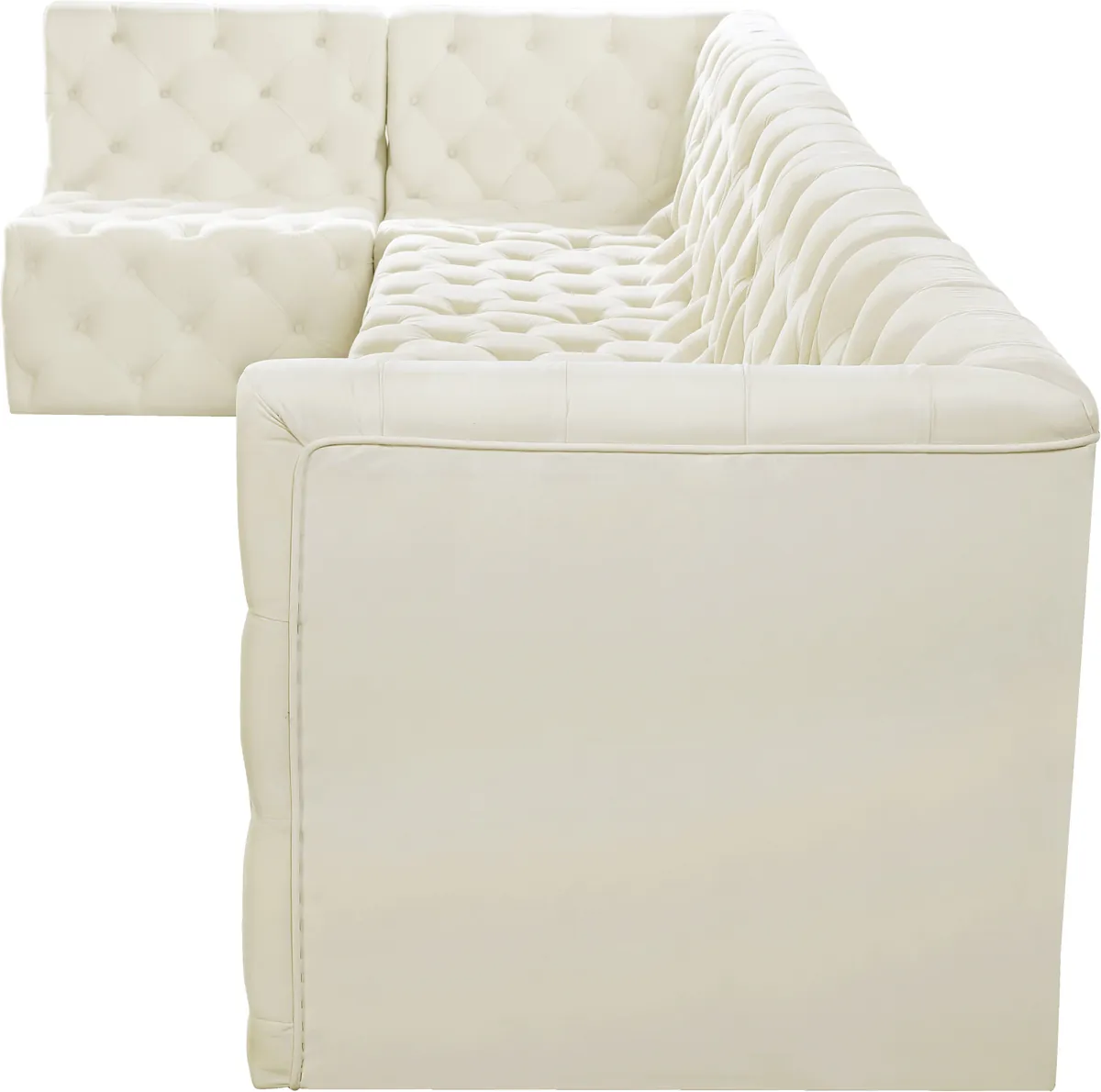 Tuft - 6 Piece Modular Sectional - Cream