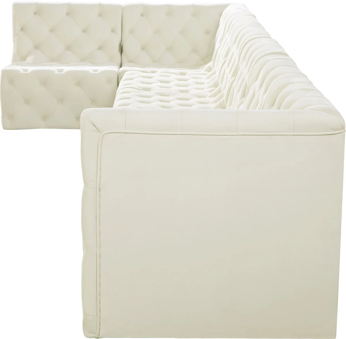 Tuft - 7 Piece Modular Sectional - Cream