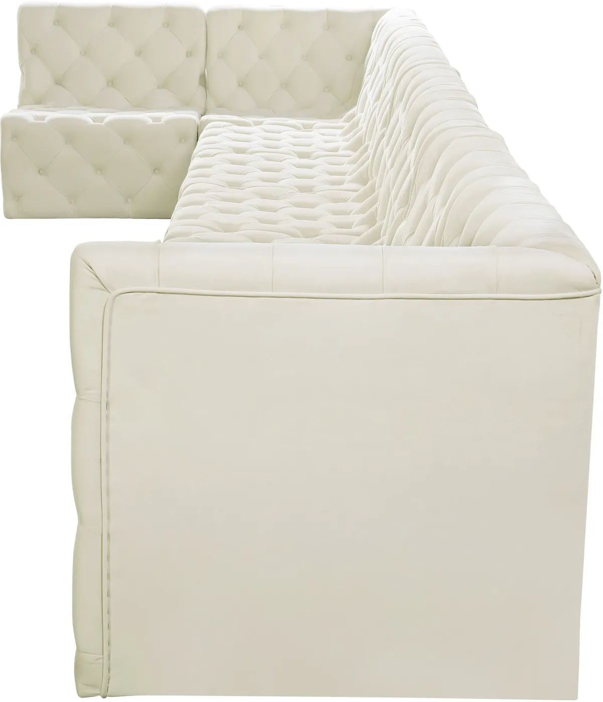 Tuft - 8 Piece Modular Sectional - Cream