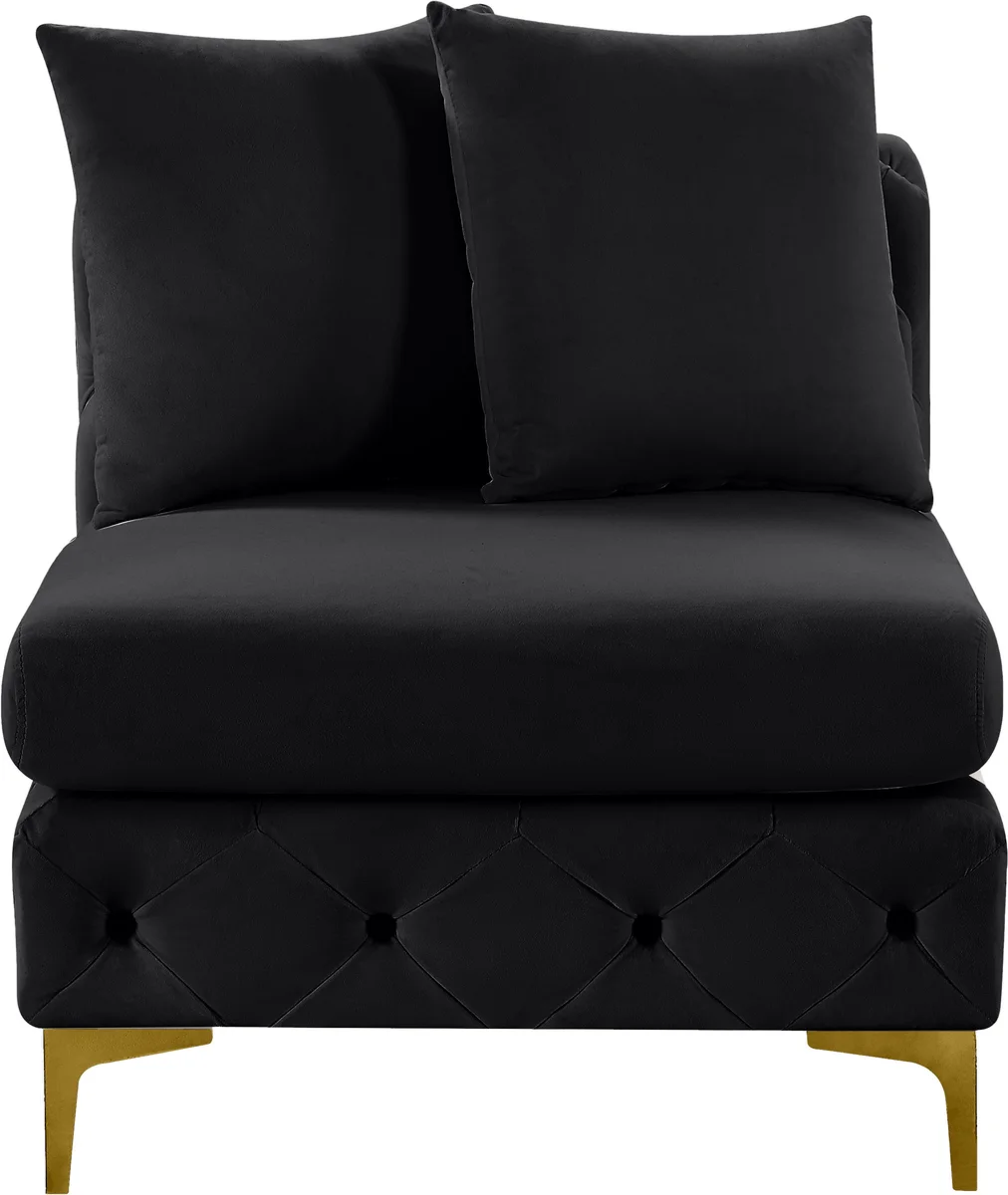 Tremblay - Armless Chair - Black