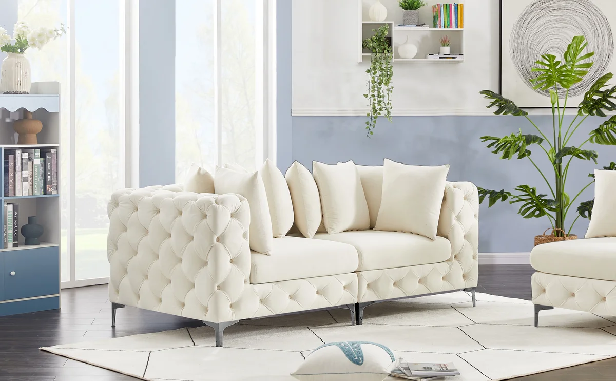 Tremblay - 2 Seat Modular Sofa - Cream