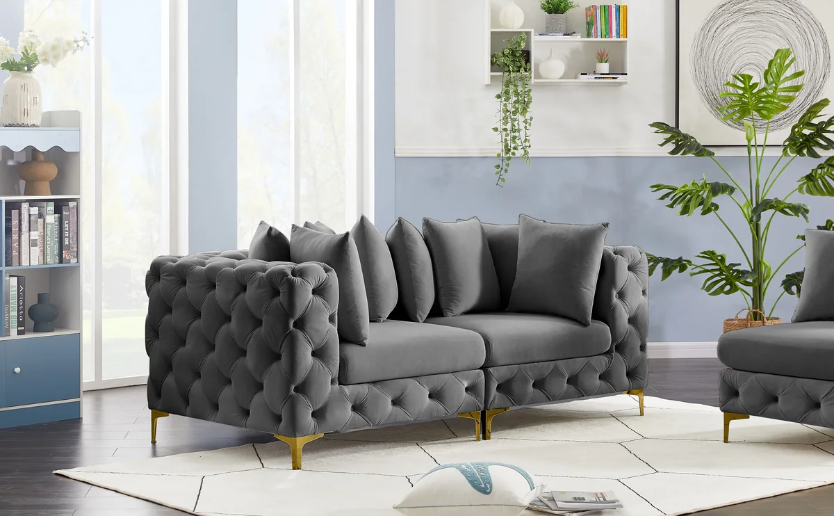 Tremblay - 2 Seat Modular Sofa - Gray