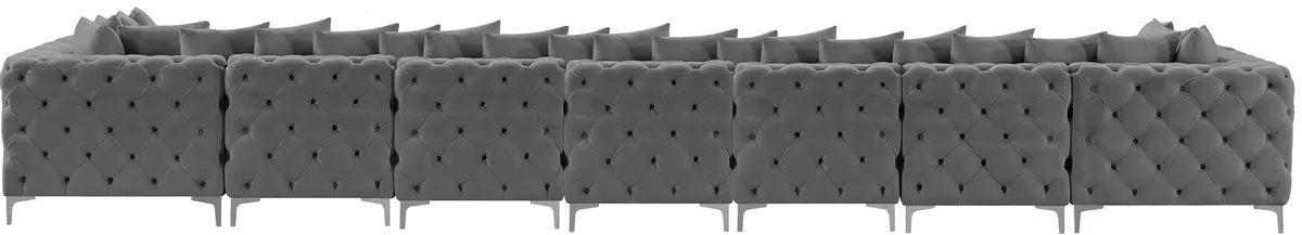 Tremblay - 9 Piece Modular Sectional - Gray