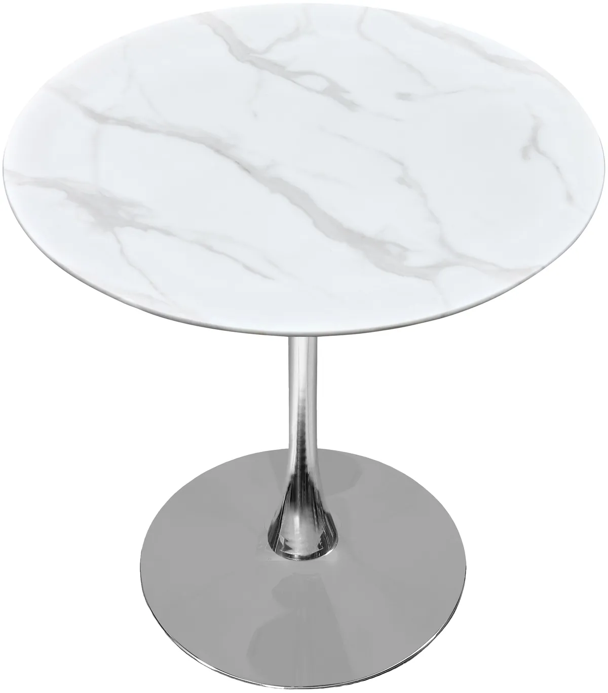 Tulip - Counter Height Table - Chrome - View 2