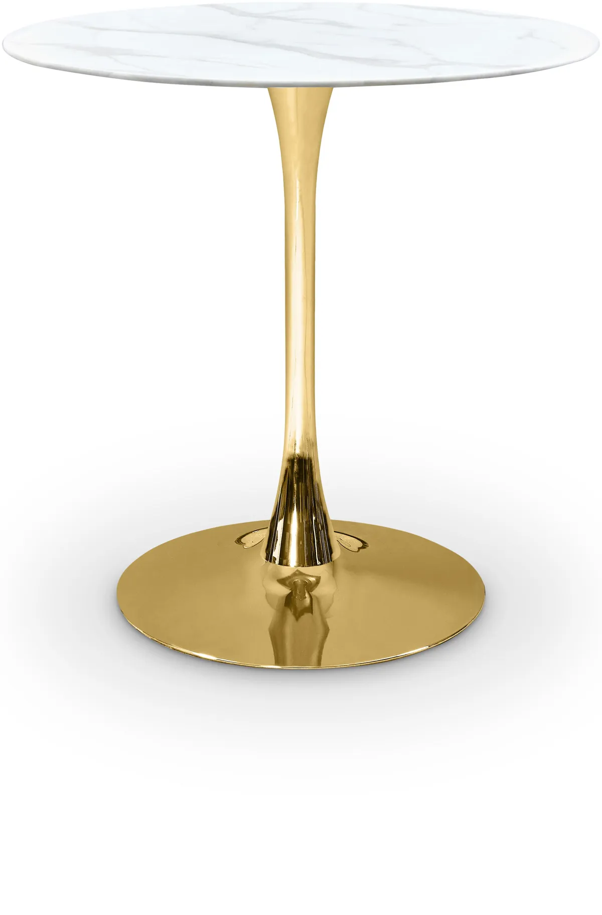 Tulip - Counter Height Table - Gold