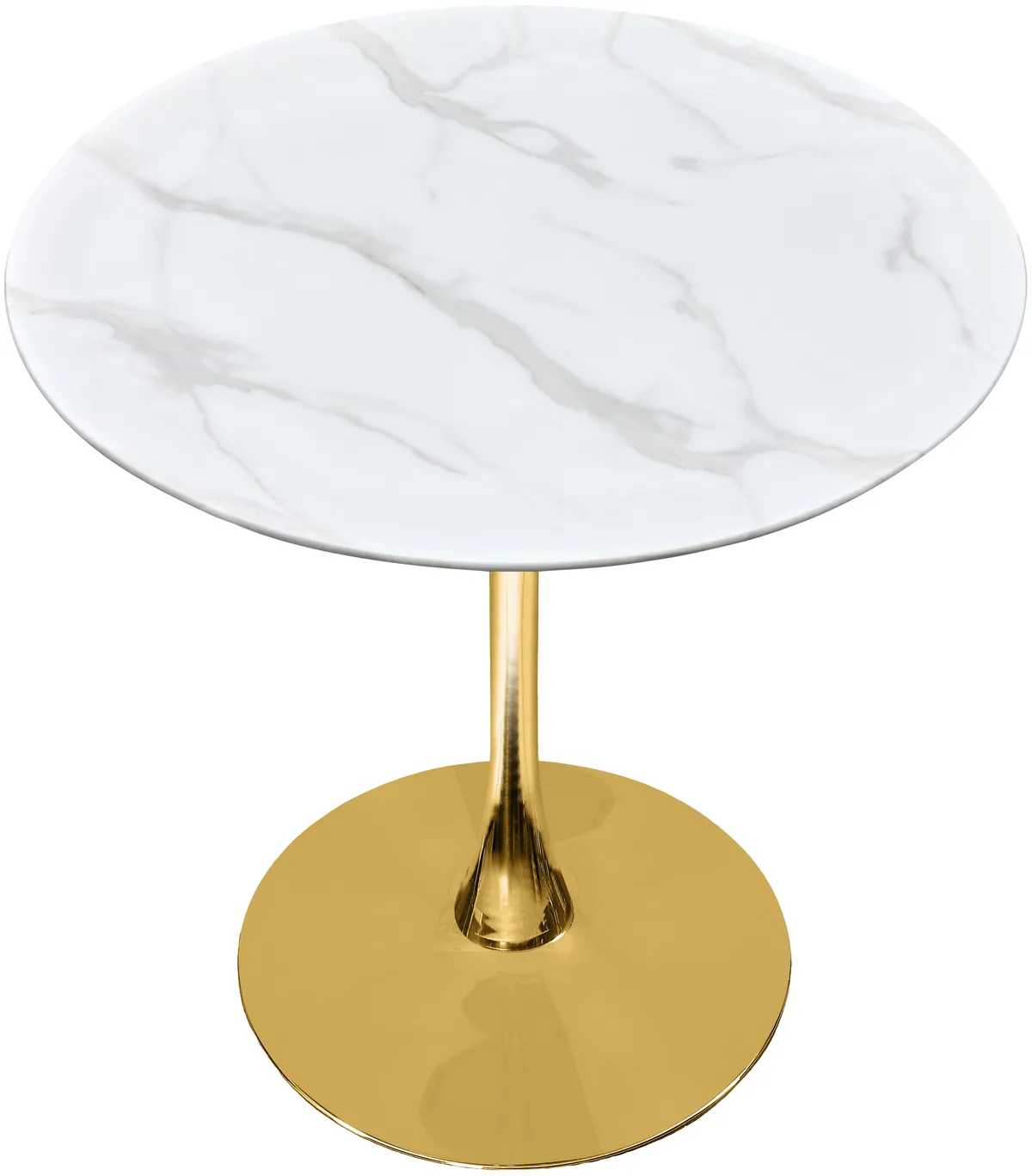 Tulip - Counter Height Table - Gold - View 2