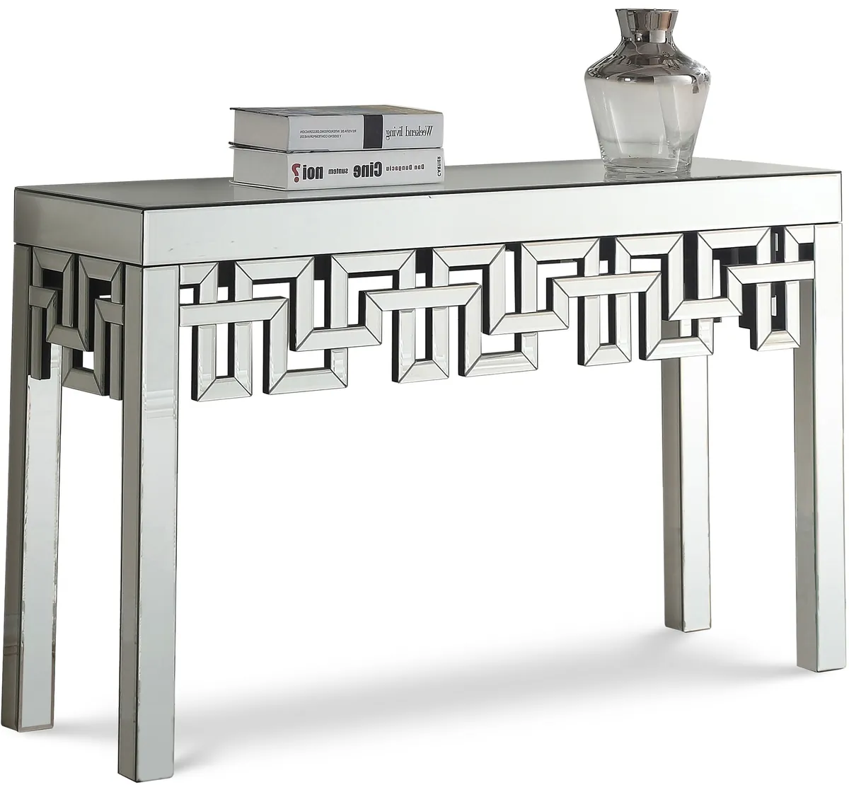Aria - Console Table - Pearl Silver
