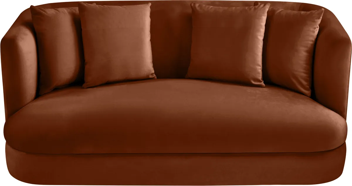 Alder - Loveseat - Cognac - View 2