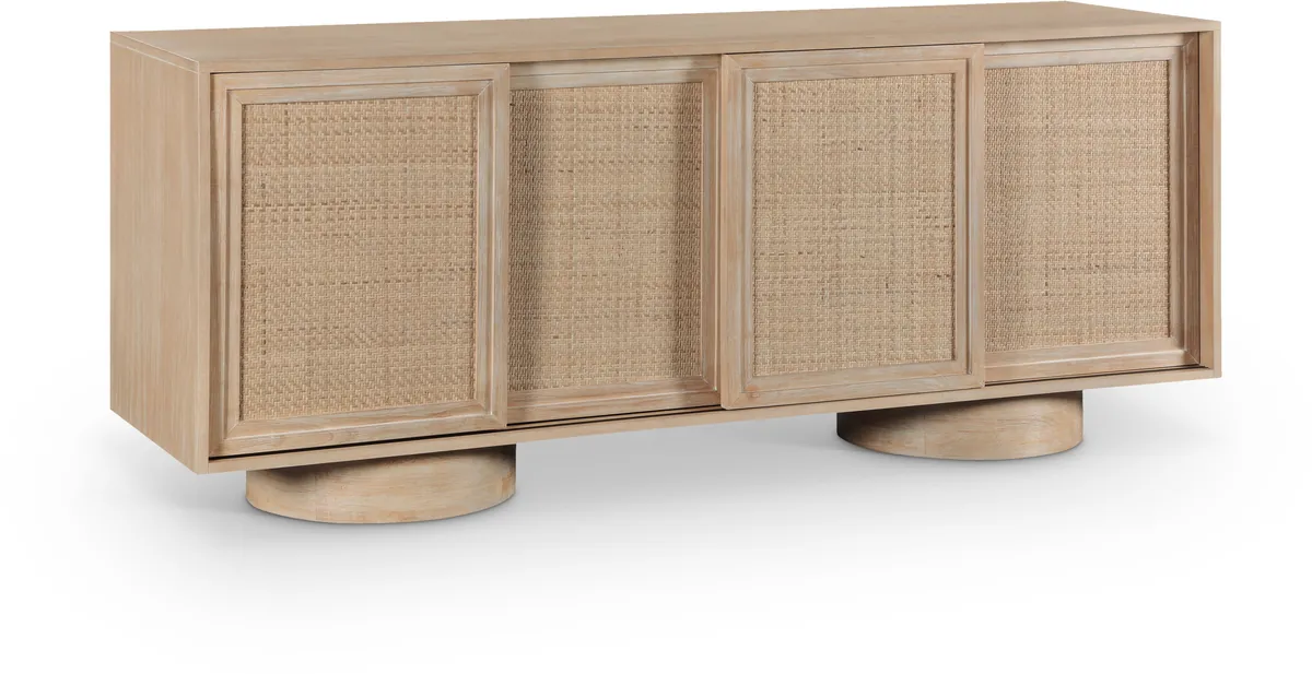 Windsor - Rubberwood Sideboard / Buffet - Natural