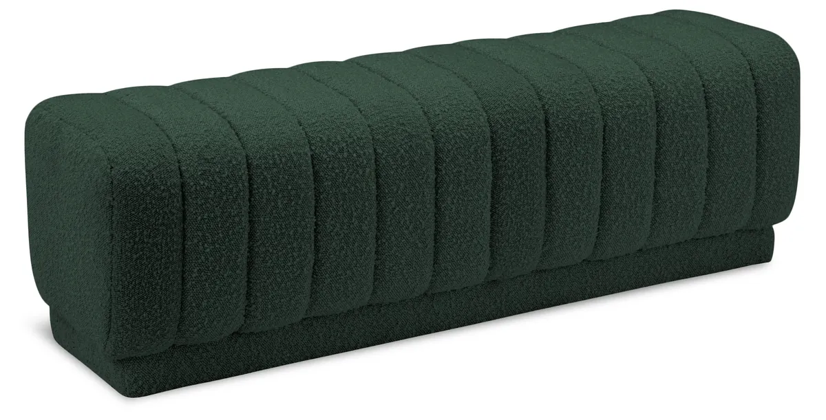 Heathrow - Ottoman / Bench - Green