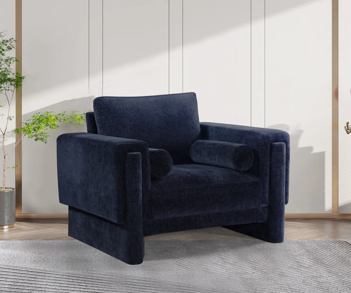 Madeline - Chair - Navy - View 2