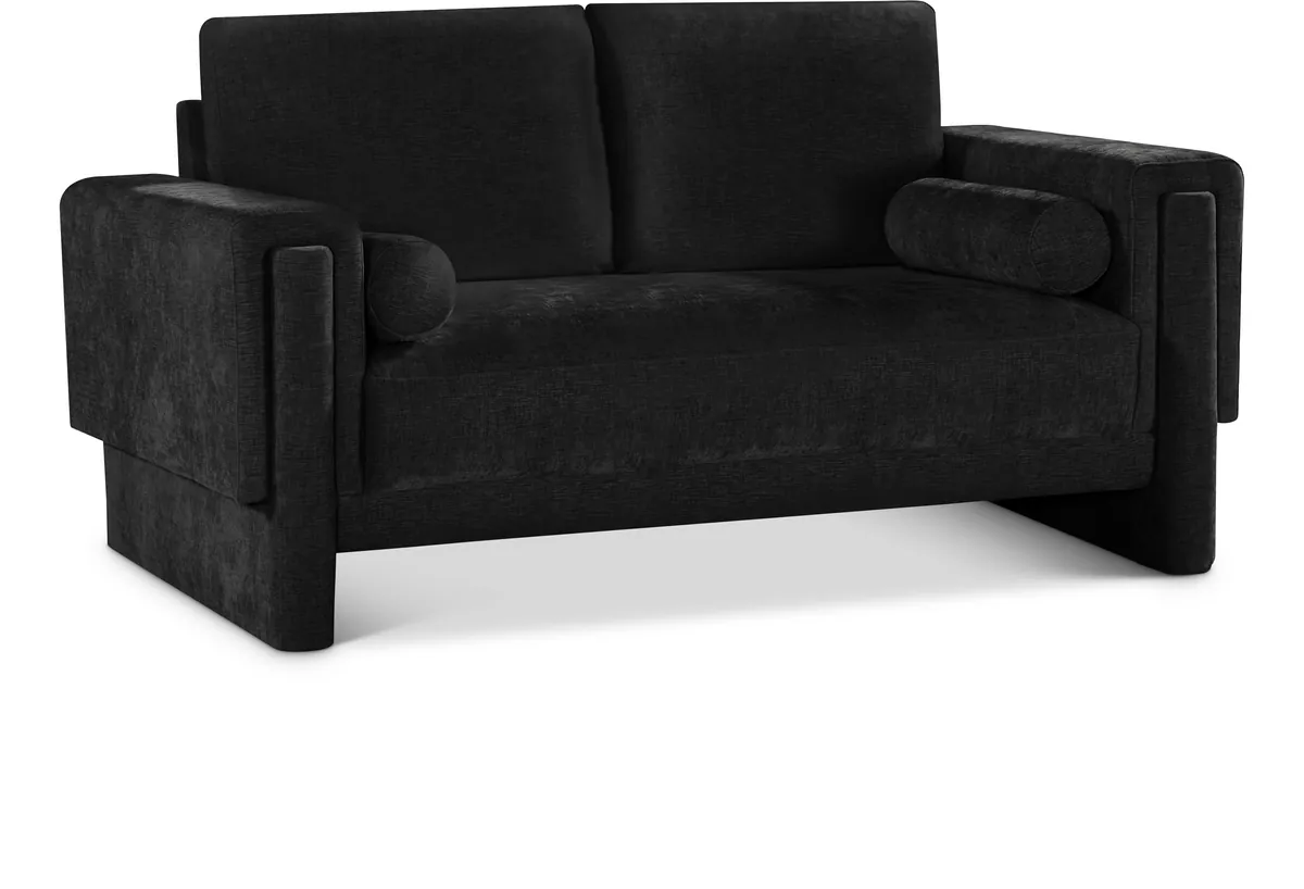 Madeline - Loveseat - Black