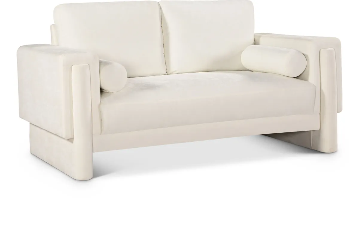 Madeline - Loveseat - Cream