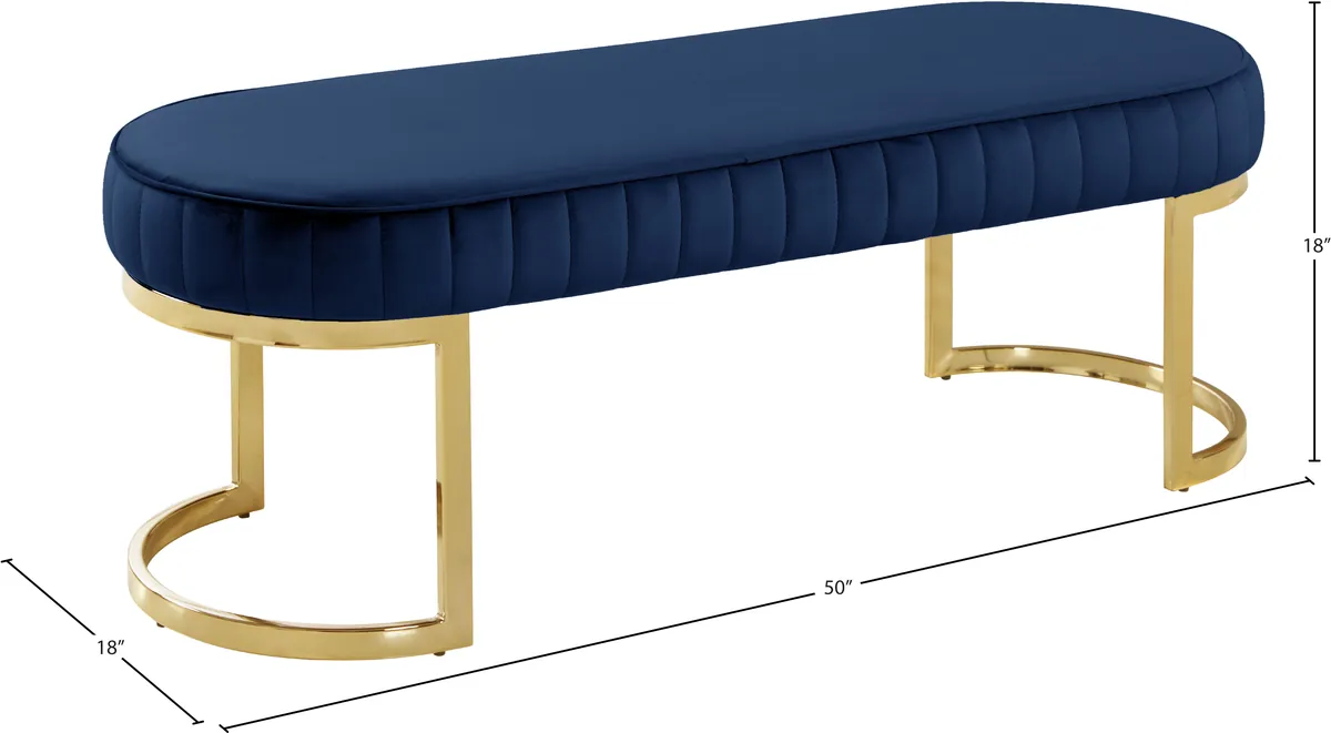 Lemar - Bench - Navy