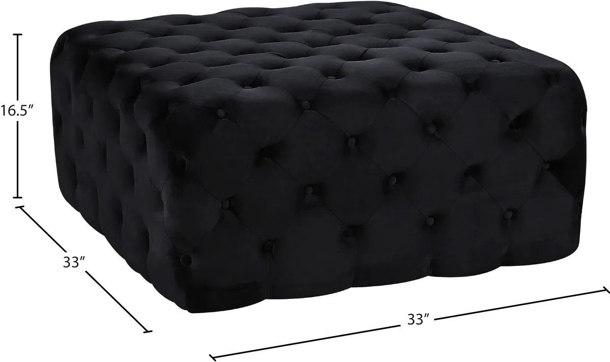 Ariel - Ottoman / Bench - Black