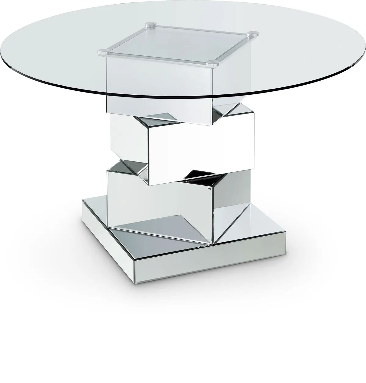 Haven - Dining Table - Pearl Silver