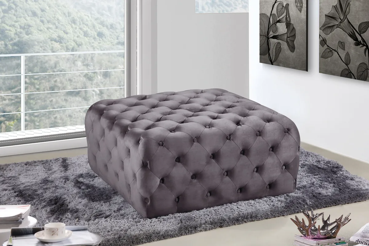 Ariel - Ottoman / Bench - Gray