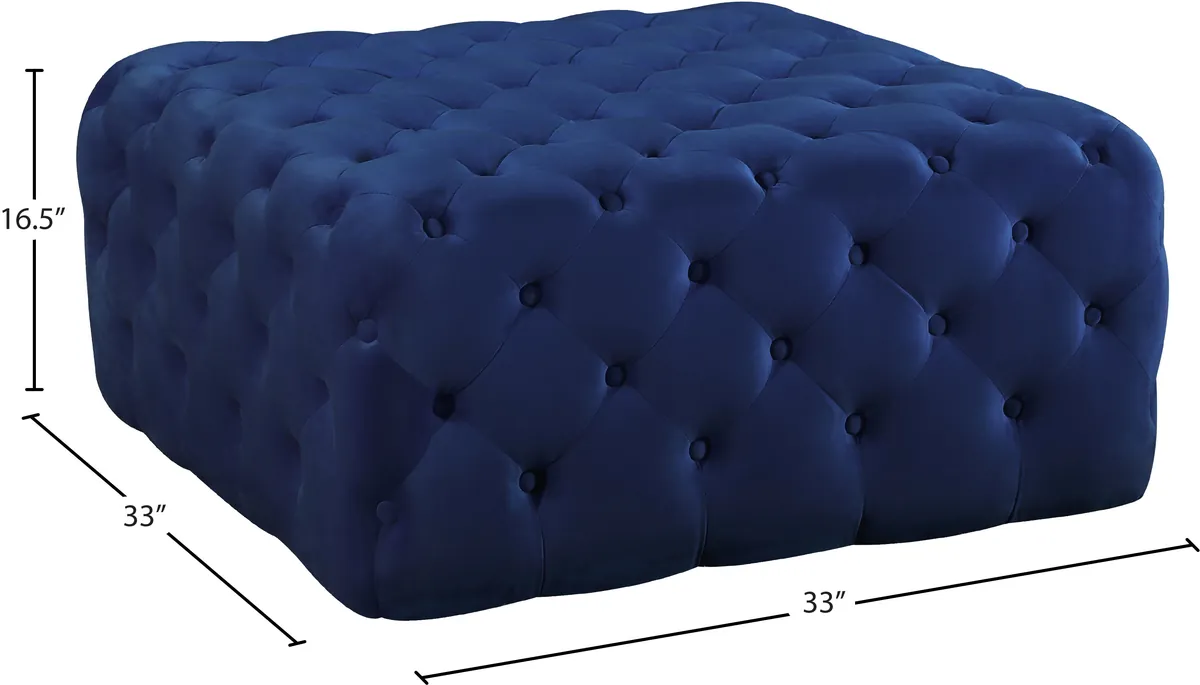 Ariel - Ottoman / Bench - Navy