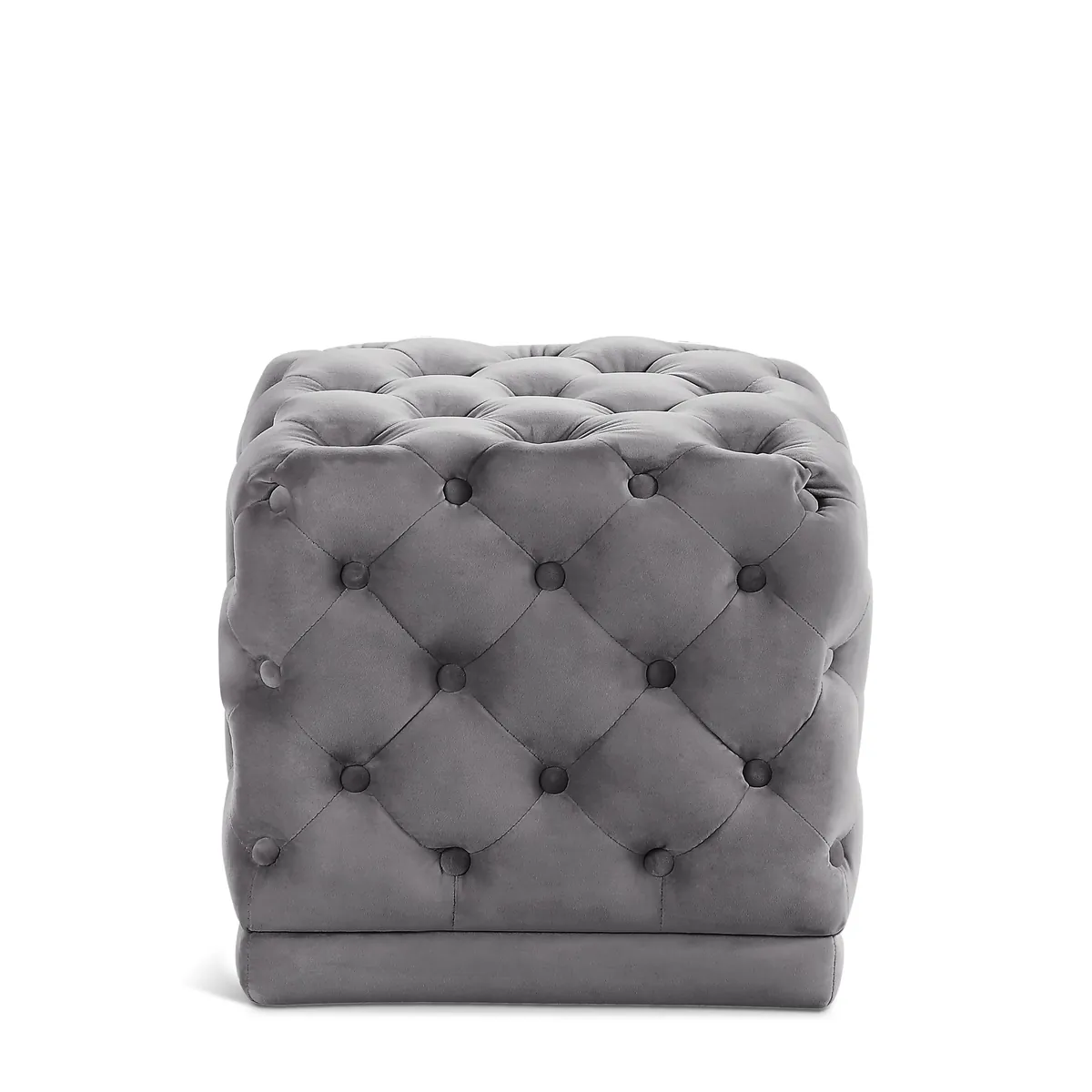 Stella - Ottoman / Stool - Gray