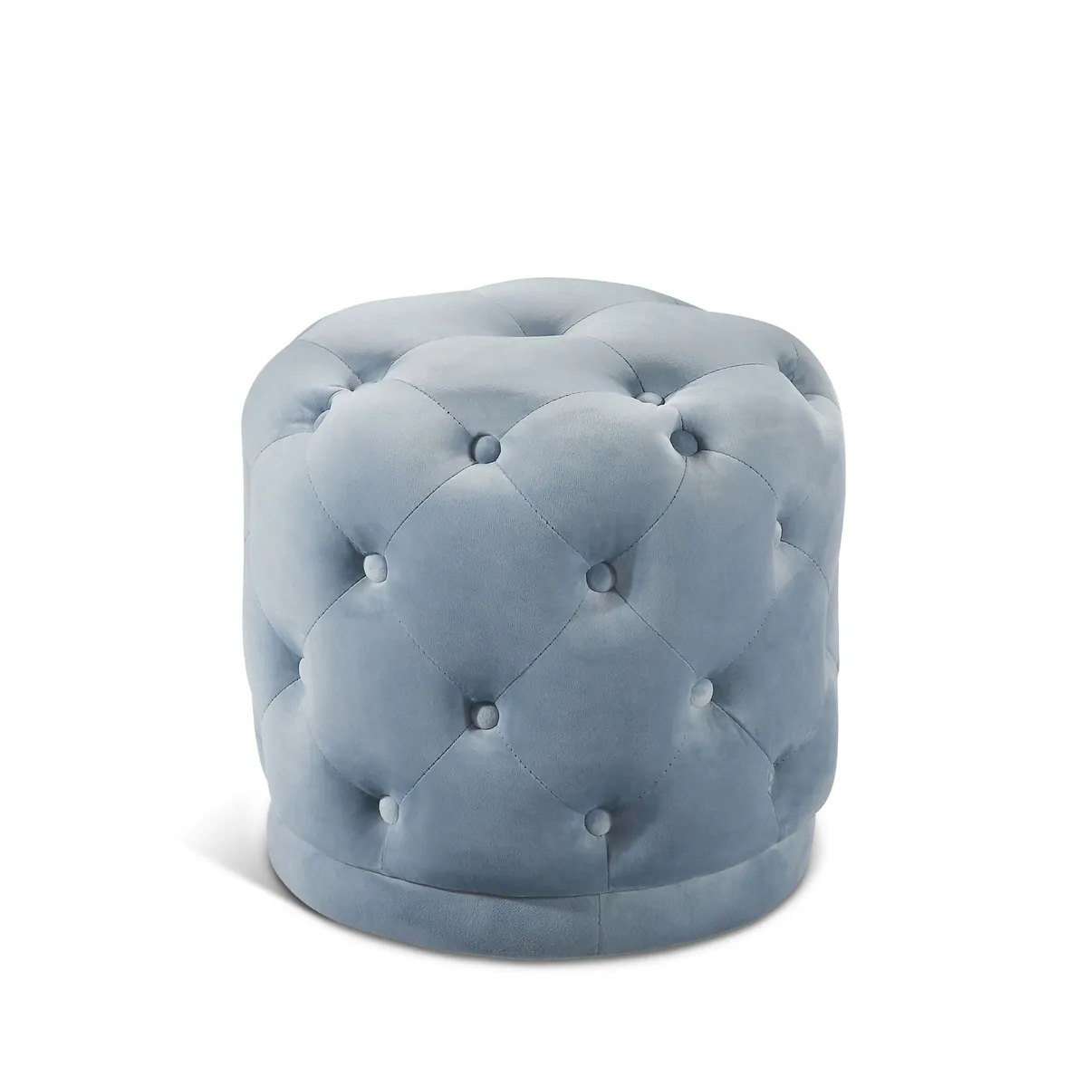 Harper - Ottoman / Stool - Sky Blue