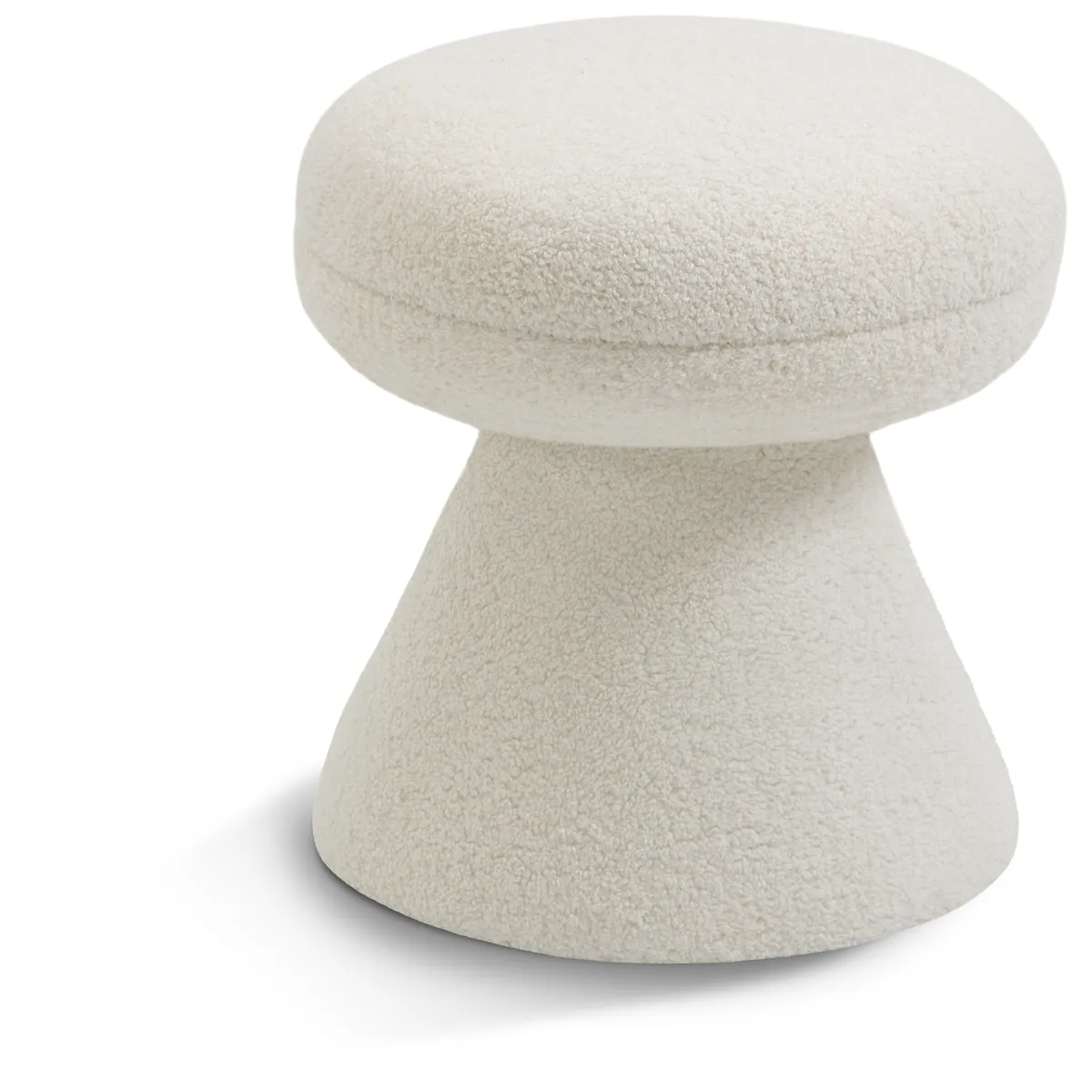 Drum - Ottoman / Stool - Cream