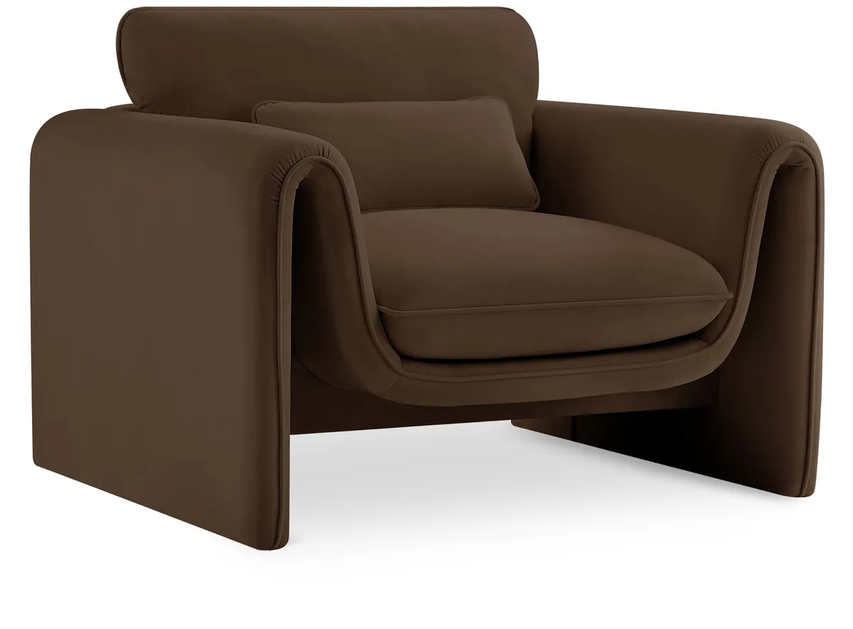 Sloan - Chair - Brown