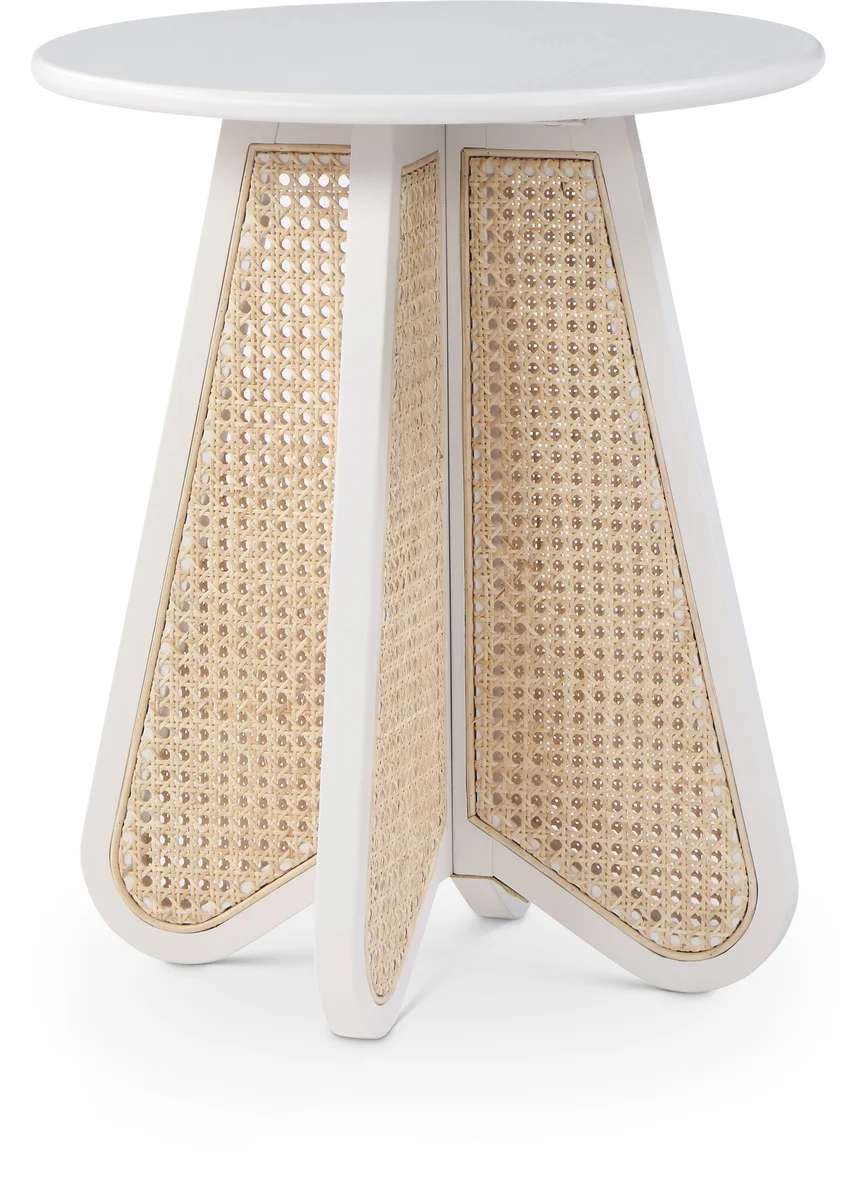 Butterfly - End Table - White