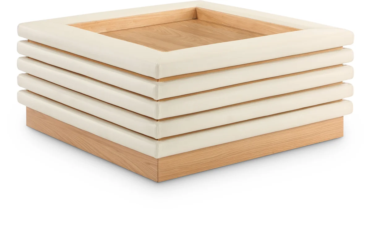 Rory - Square Coffee Table - Cream