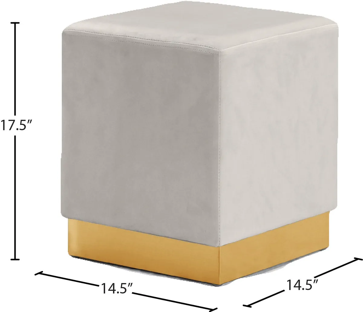 Jax - Ottoman / Stool - Cream