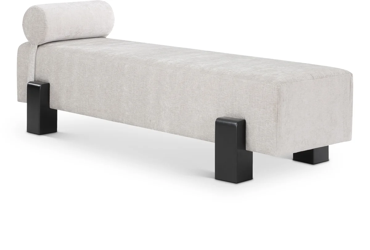 Edison - Bench - Light Gray