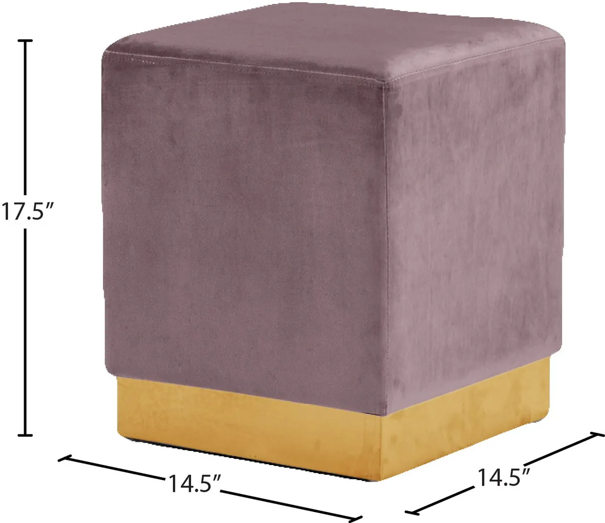 Jax - Ottoman / Stool - Pink