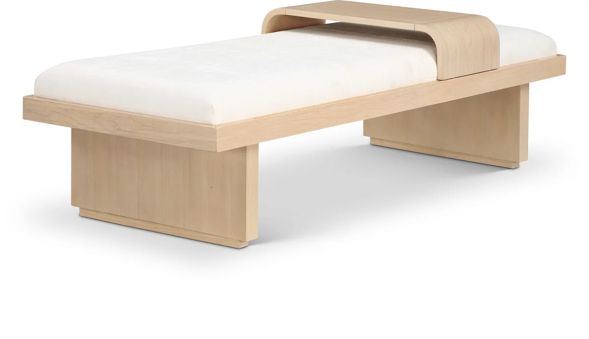 Arlington - Bench - Natural / Cream