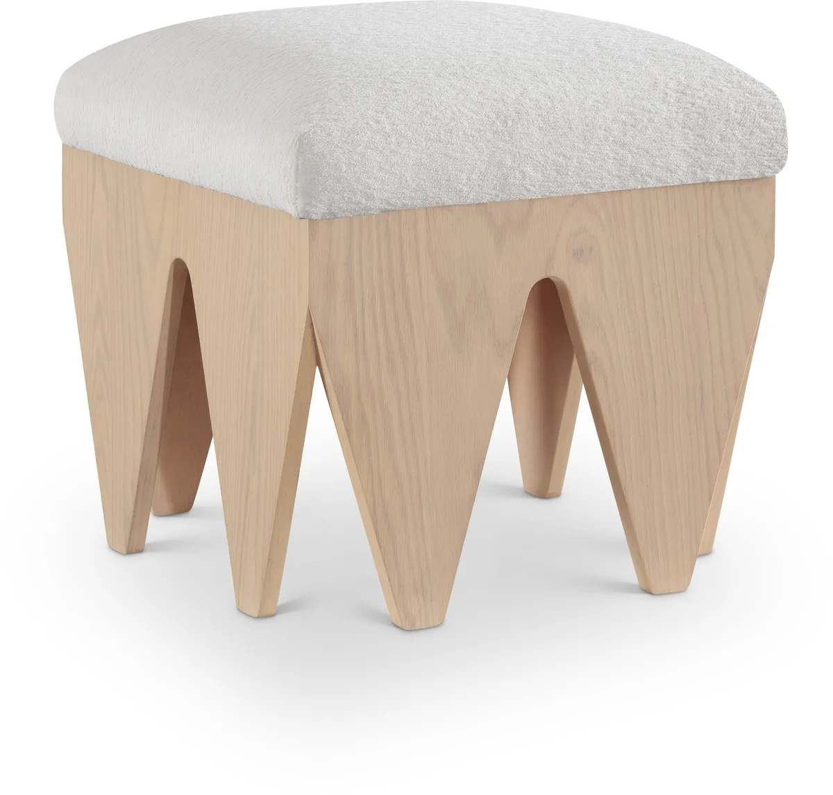 Altair - Fabric Bench - Cream