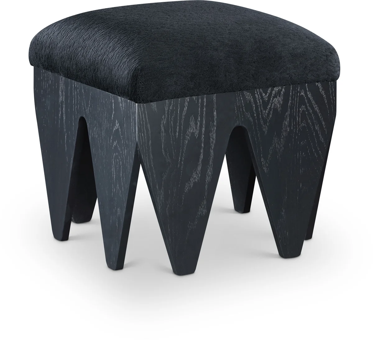 Altair - Bench With Black Base - Black