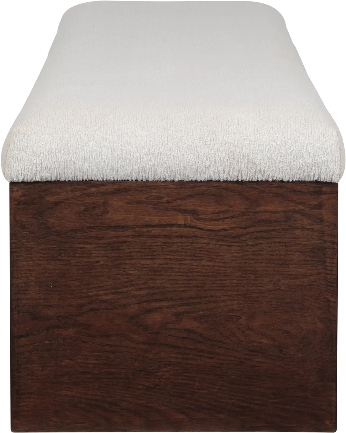 Lawson - Bench With Brown Base - Beige