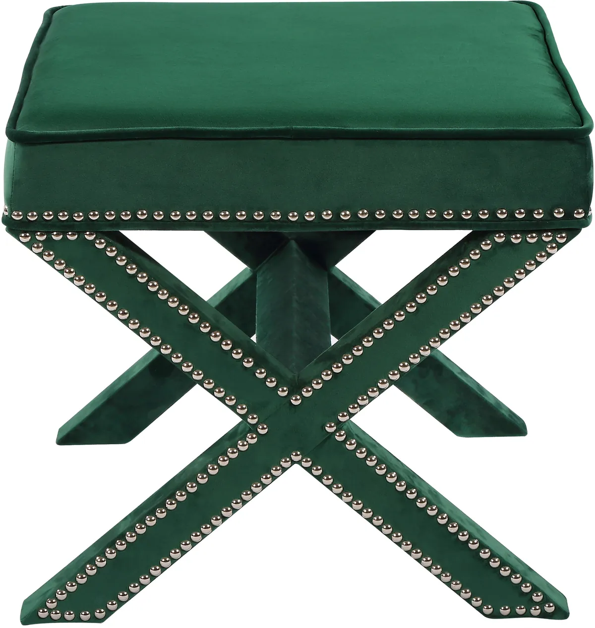 Nixon - Ottoman / Bench - Green
