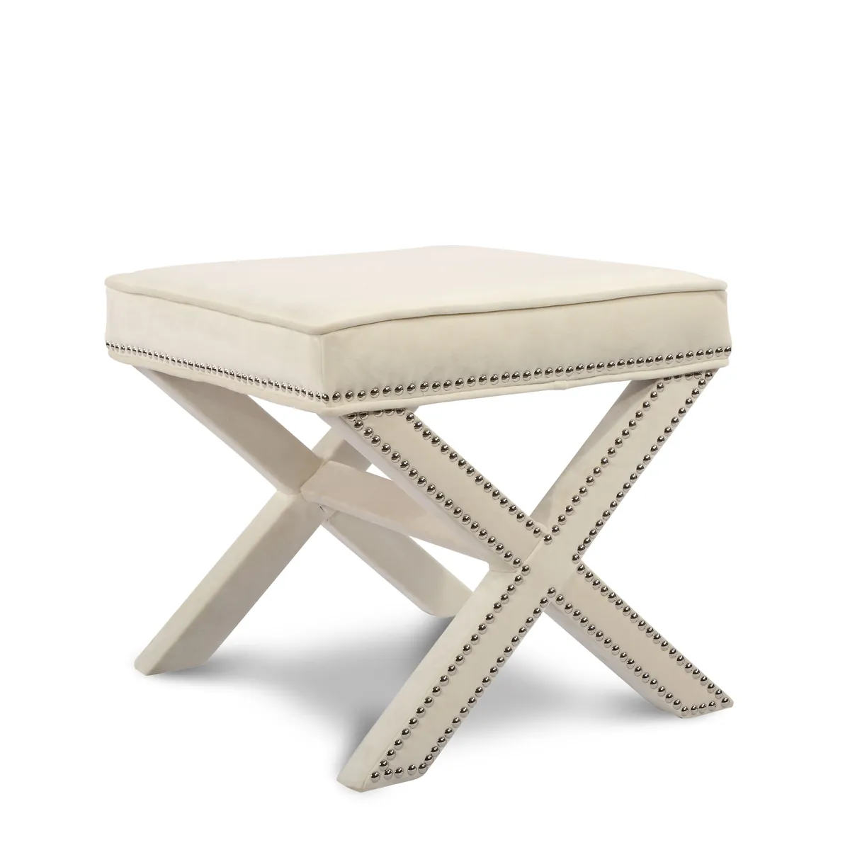 Nixon - Ottoman / Bench - Cream