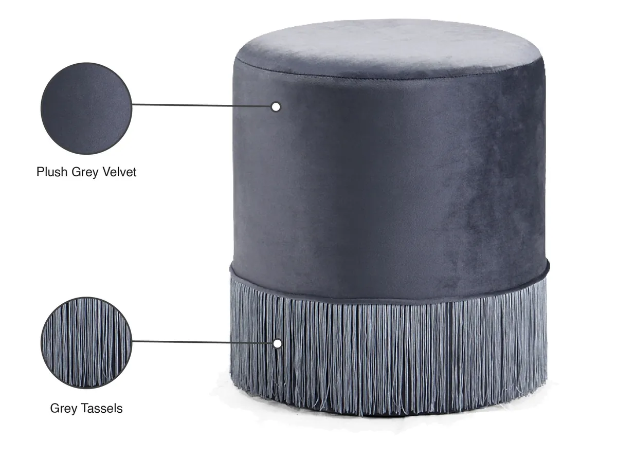 Teddy - Ottoman / Stool - Gray