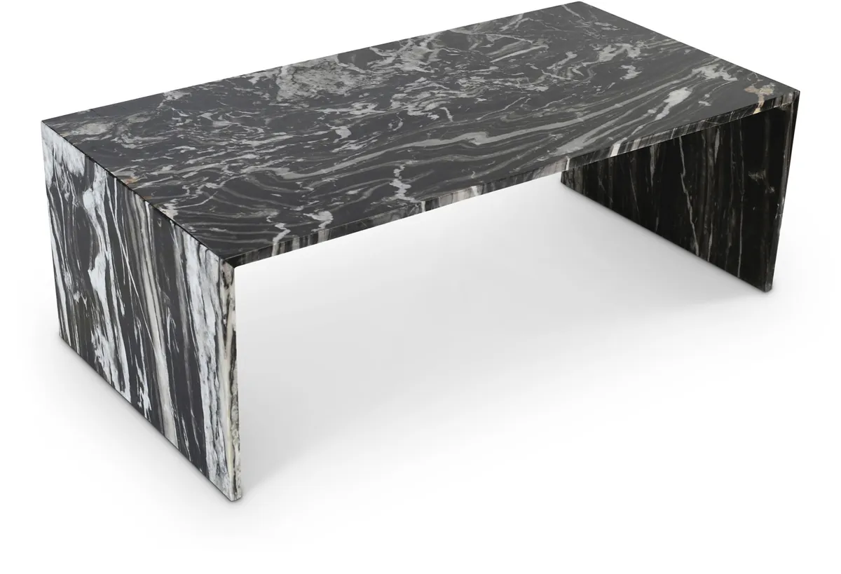 Canova - Marble Coffee Table - Black