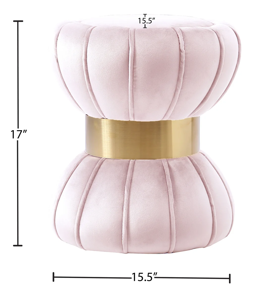 Vino - Ottoman / Stool - Pink