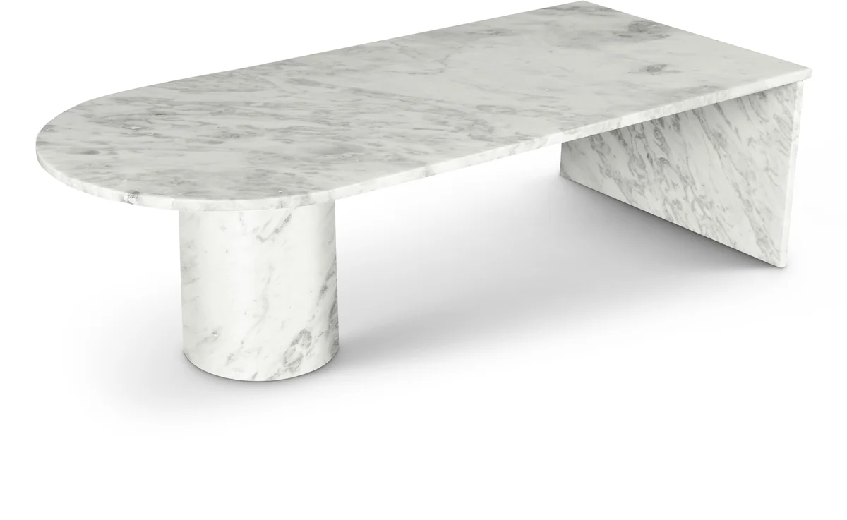 Salerno - Coffee Table - White