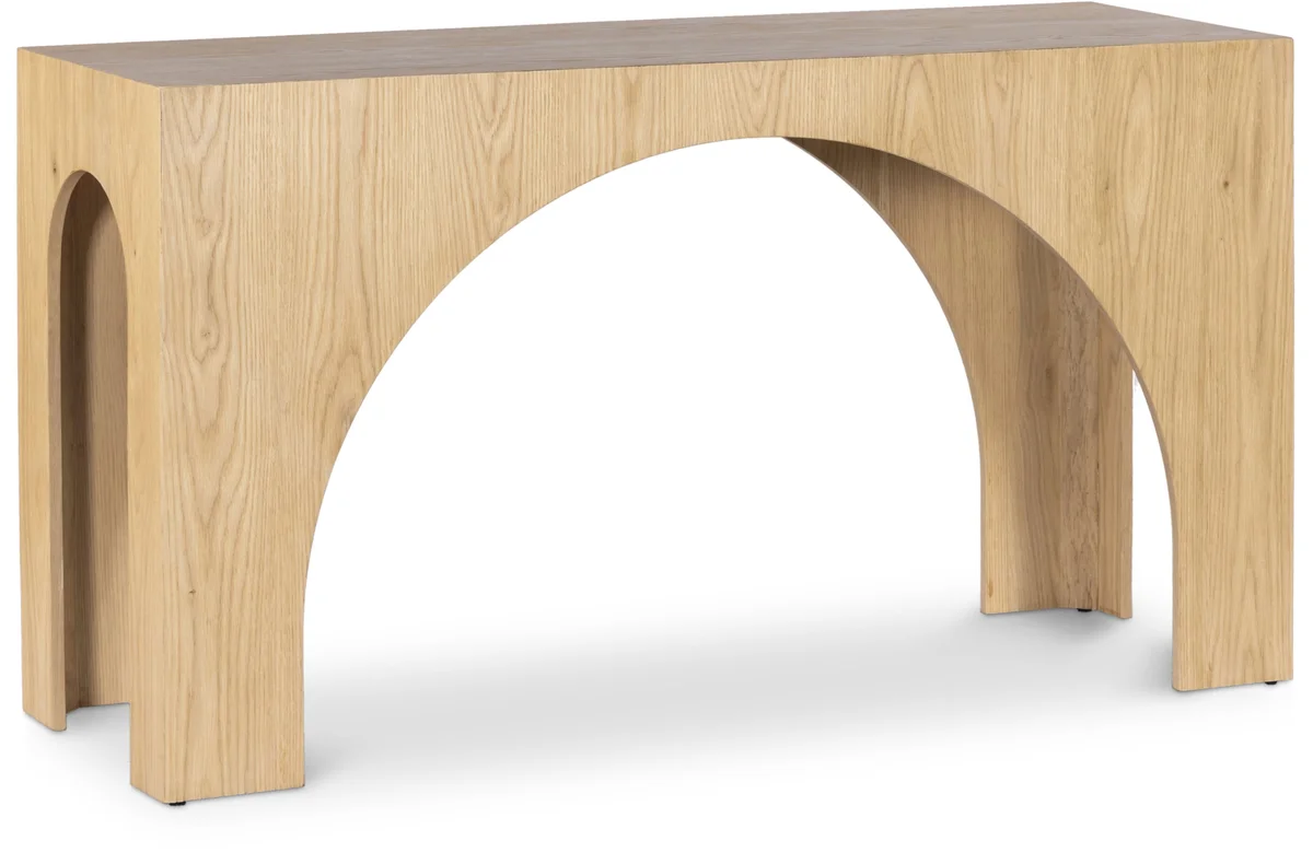Arch - Console Table - Oak