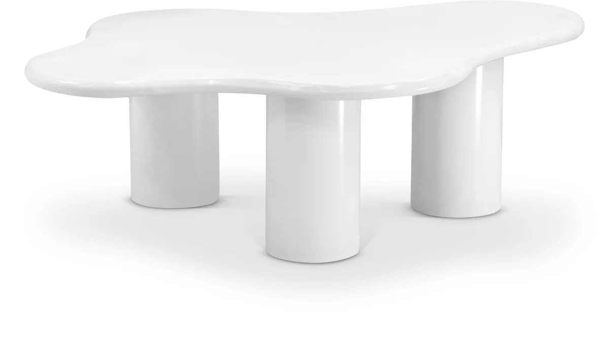 Romaine - Coffee Table - White