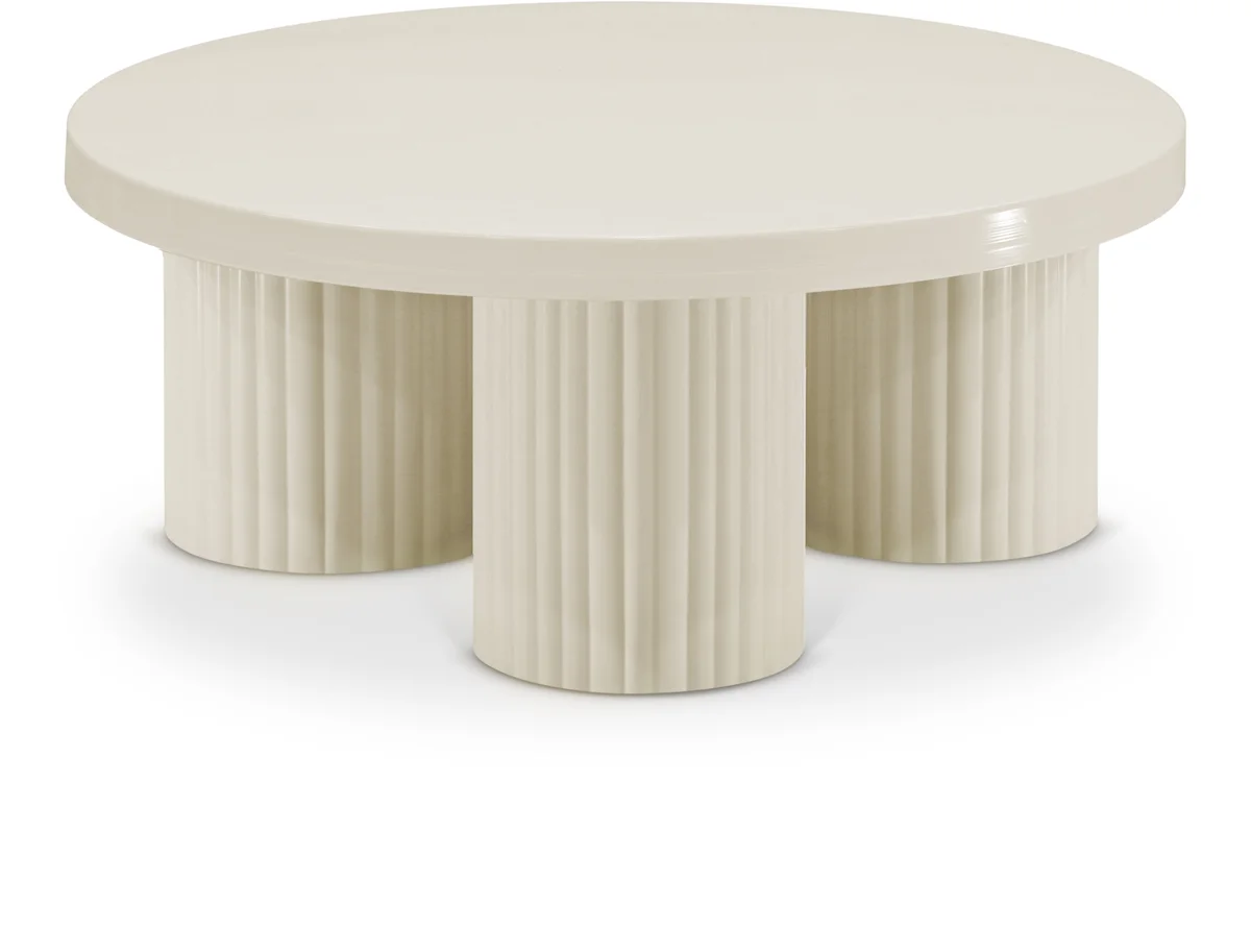 Rhodes - Coffee Table - Cream