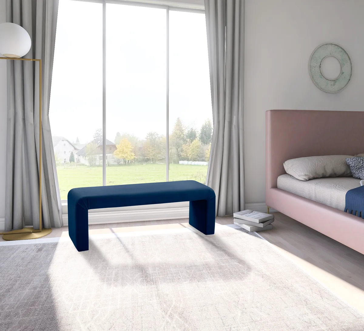Minimalist - Bench - Navy