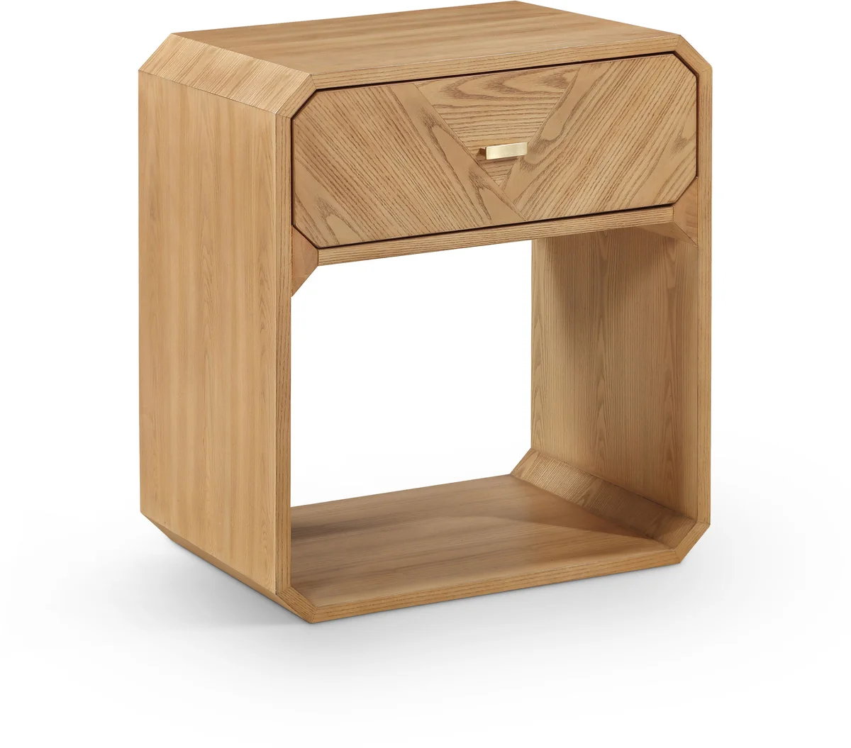 Parker - Ash Veneer Nightstand - Natural