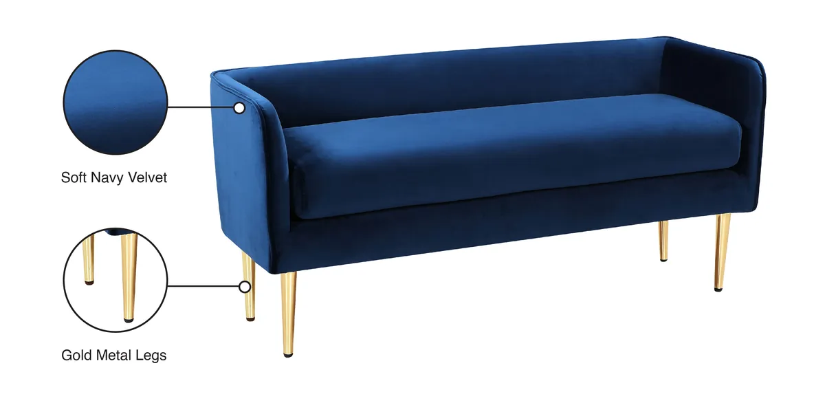 Audrey - Bench - Navy
