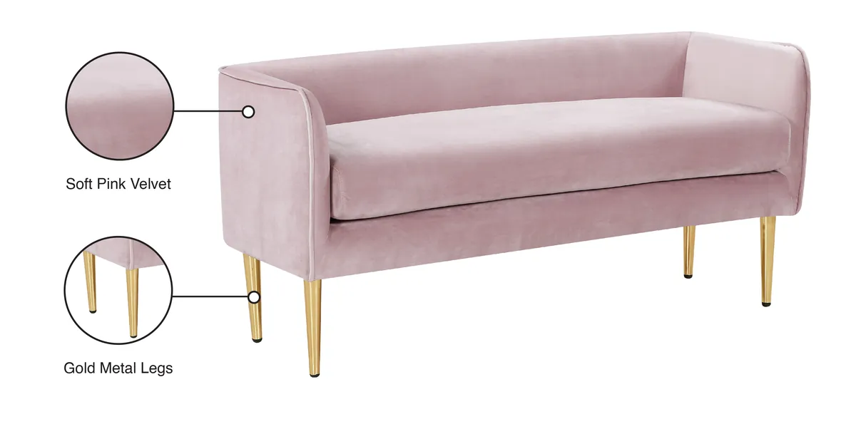 Audrey - Bench - Pink