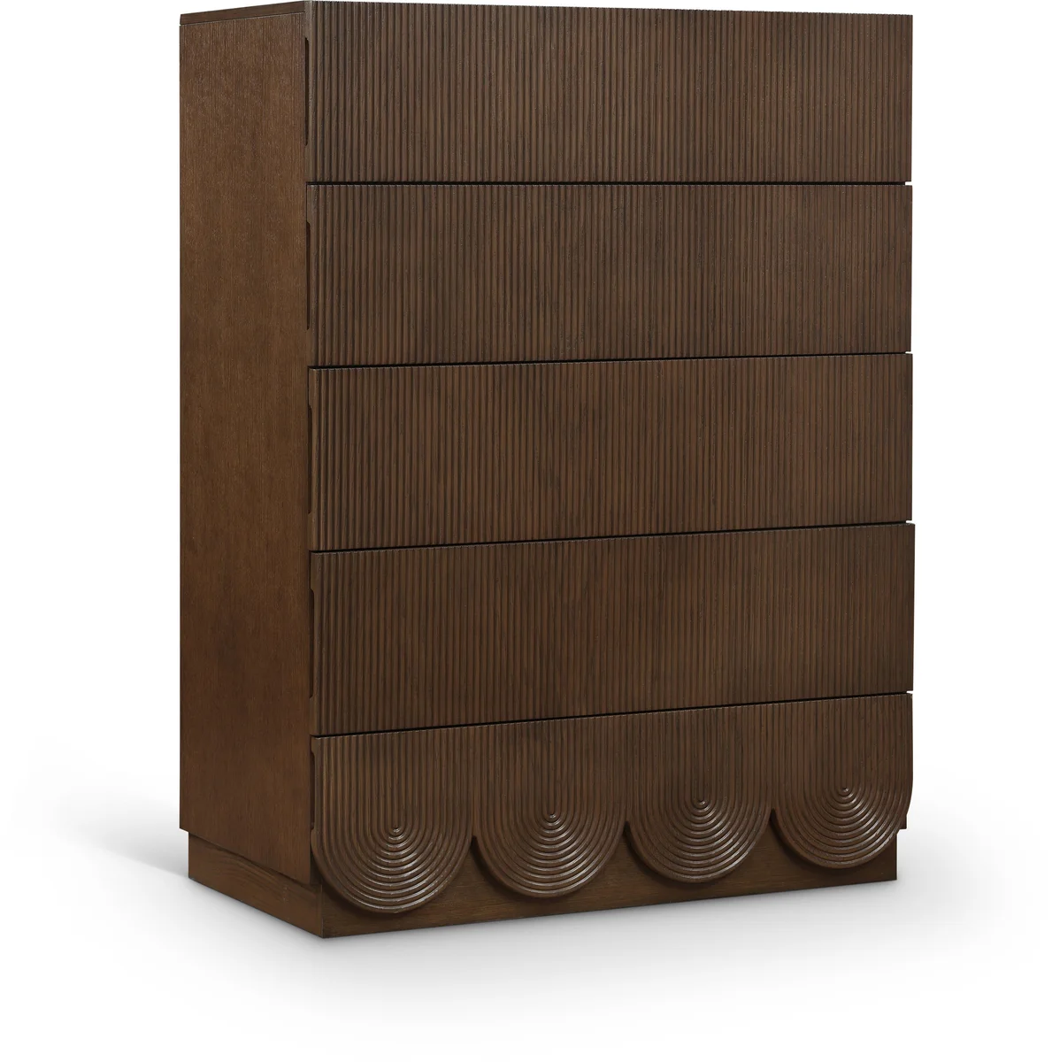 Scallop - Chest - Brown