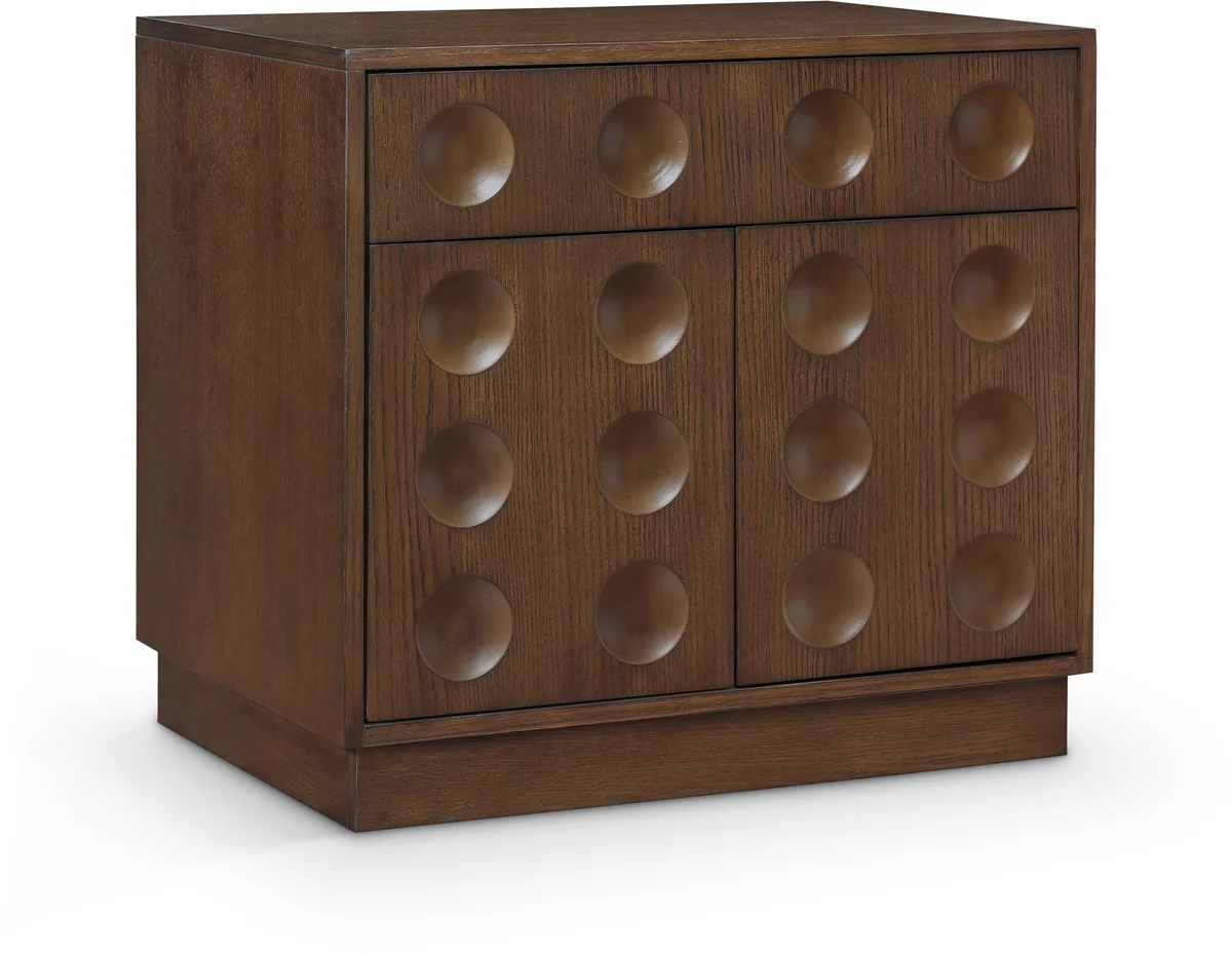 Compass - Night Stand - Brown